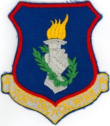 7108th Tactical Wing
As a result of the 1961 Berlin crisis, the New Jersey ANG 108th Tactical Fighter Wing was ordered to active duty. When activated, the 108th consisted of the 119th, 141st, and 149th TFSs. The deployed elements of the 108th TFW were designated the 7108th Tactical Wing. They flew F-84Fs.
