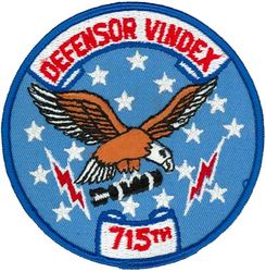 715th Bombardment Squadron, Medium
Translation: DEFENSOR VINDEX = Defender of Liberty
