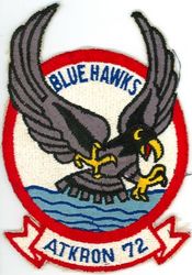 Attack Squadron 72 (VA-72)
VA-72 "Blue Hawks"
1967-1970's
Douglas A-4B Skyhawk
LTV A-7B; A-7E Corsair II
