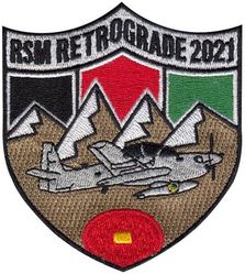 727th Expeditionary Air Control Squadron Resolute Support Mission Retrograde 2021
