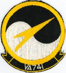 Attack Squadron 741 (VA-741)
VA-741
1961-1968
Douglas A4D-2 (A-4B) Skyhawk 
