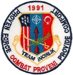 39th Tactical Group Operations PROVEN FORCE and PROVIDE COMFORT 1991
