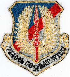 7440th Combat Wing (Provisional) 
7440th Combat Wing was not the official unit designation although it was used on this patch for morale purposes.
