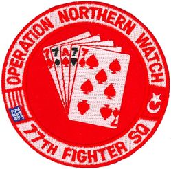 77th Fighter Squadron Operation NORTHERN WATCH
