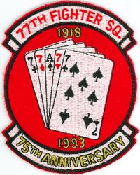 77th Fighter Squadron 75th Anniversary
