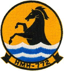 Marine Heavy Helicopter Squadron 772 (HMH-772)
HMH-772 "Hustlers"
1971-1980's
Sikorsky H-34 Choctaw 
Sikorsky CH-53A Sea Stallion 

