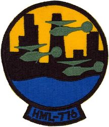 Marine Light Helicopter Squadron 776 (HML-776)
HML-776
1972-1994
Bell UH-1E/N Iroquois 

