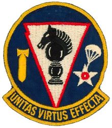 781st Bombardment Squadron, Heavy
Translation: UNITAS VIRTUS EFFECTA = Unity Strength Effectiveness
