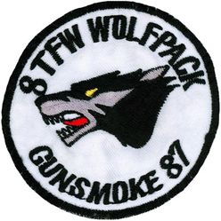 8th Tactical Fighter Wing Gunsmoke 1987
