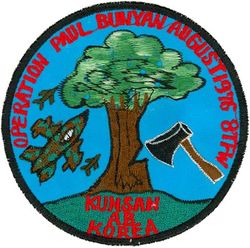 8th Tactical Fighter Wing Operation PAUL BUNYAN 1976
