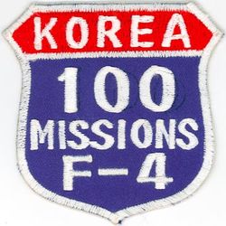 8th Tactical Fighter Wing 100 Missions Korea F-4 
