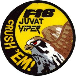 80th Fighter Squadron F-16 Pilot Swirl
