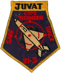 80th Tactical Fighter Squadron Exercise COPE THUNDER 1981-3
