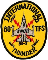 80th Tactical Fighter Squadron Exercise INTERNATIONAL THUNDER 1985-3
