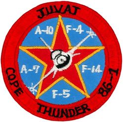80th Tactical Fighter Squadron Exercise COPE THUNDER 1986-1
