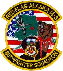 80th Fighter Squadron Exercise RED FLAG ALASKA 2014-03
