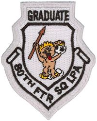 80th Fighter Squadron Lieutenant's Protection Association Graduate
Keywords: Calvin