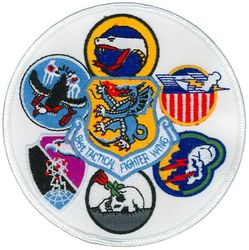 81st Tactical Fighter Wing Gaggle
Gaggle: 78th Tactical Fighter Squadron, 91st Tactical Fighter Squadron, 92d Tactical Fighter Squadron, 509th Tactical Fighter Squadron, 510th Tactical Fighter Squadron, 511th Tactical Fighter Squadron & 81st Tactical Fighter Wing. 
