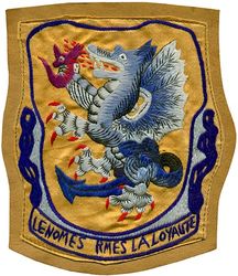 81st Fighter Group
Constituted as 81st Pursuit Group (Interceptor) on 13 Jan 1942. Redesignated 81st Fighter Group in May 1942. Inactivated on 27 Dec 1945.

Insignia approved on 2 Mar 1943. Chinese silk embroidery mounted on leather.

Stations. Morris Field, NC, 9 Feb 1942; Dale Mabry Field, FL, c. 1 May 194.2; Muroc, CA, c. 28 Jun-4 Oct 1942; Mediouna, French Morocco, c. 5 Jan 1943; Thelepte, Tunisia, 22 Jan 1943; Le Kouif Airfield, Algeria, 17 Feb 1943; Youks-lesBains, Algeria, 22 Feb 1943 ; Le Kouif Airfield, Algeria, 24 Feb 1943; Thelepte, Tunisia, c. 'Mar 1943; Algeria, c. 3 Apr 1943; Monastir, Tunisia, c. 26 May 1943; Sidi Ahmed, Tunisia, 10 Aug 1943; Castelvetrano, Sicily, 12 Oct 1943; Montecorvino Airfield, Italy, c. Feb 1944; Karachi, India, c. 2 Mar 1944; Kwanghan, China, 12 May 1944; Fungwansham, China, Feb 1945; Huhsien, China, Aug-Dec 1945.

