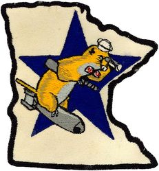 Patrol Squadron 812 (VP-812)
Established as Patrol Squadron NINE HUNDRED ELEVEN (VP-911) on 6 Jul 1946. Redesignated Medium Patrol Squadron (Landplane) SIXTY ONE (VP-ML-61) on 15 Nov 1946; Patrol Squadron EIGHT HUNDRED TWELVE (VP-812) in Feb 1950; Patrol Squadron TWENTY NINE (VP-29) (2nd) on 27 Aug 1952. Disestablished on 1 Nov 1955.

Lockheed P2V-2/5 Neptune

Insignia approved on 11 Oct 1950.

Japanese made.
