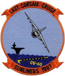 Attack Squadron 81 (VA-81) A-7 Corsair II Retirement Cruise 1987
ATKRON 81
1980's-1988
LTV A-7E Corsair II
