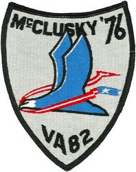 Attack Squadron 82 (VA-82) McClusky Award 1976
VA-82 "Marauders"
1976
LTV A-7A Corsair II.
