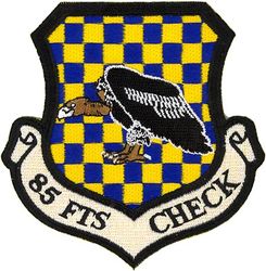 85th Flying Training Squadron Check Section
