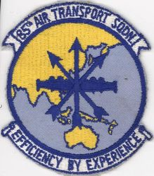 85th Air Transport Squadron, Heavy
Constituted as the 85th Ferrying Squadron on  1 Mar 1943, Redesignated 85th Transport Squadron  29 Mar 1943. Disbanded on 20 Sep 1943. Reconstituted as the 85th Air Transport Squadron, Medium on 1 Jul 1952. Activated on 20 Jul 1952. Redesignated 85th Air Transport Squadron, Heavy on 7 Aug 1952; 85th Military Airlift Squadron on 8 Jan 1966. Inactivated on 8 Jul 1967.
