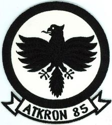 Attack Squadron 85 (VA-85)
VA-85 "Black Falcons"
1960's-1970's
Grumman A-6A; KA-6D; A-6E Intruder
