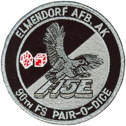 90th Fighter Squadron F-15E Pilot
