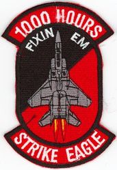 F-15E Strike Eagle 1000 Maintenance Hours
