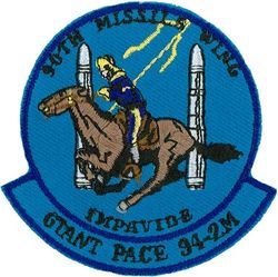 90th Missile Wing Exercise GIANT PACE 94-2M Simulated Electronic Launch-Minuteman 

