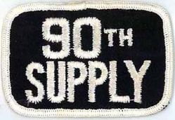 90th Supply Squadron 
Hat patch.
