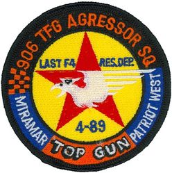 906th Tactical Fighter Group Exercise PATRIOT WEST 4-89
