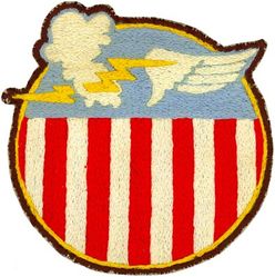 91st Fighter-Interceptor Squadron
Moroccan made while deployed to Nouasseur AB, French Morocco while flying gunnery training missions after 1954. 
