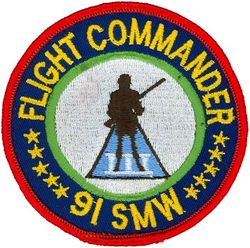 91st Strategic Missile Wing (ICBM-Minuteman) Flight Commander
