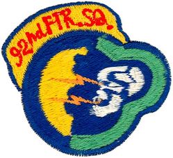 92d Tactical Fighter Squadron 
