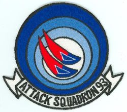 Attack Squadron 93 (VA-93) 
VA-93 "Fighting Ravens"
1965-early 1970'S
