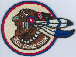 93d Bomb Squadron, Medium
Organized as 93 Aero Squadron on 21 Aug 1917.  Demobilized on 31 Mar 1919. Reconstituted, and consolidated (14 Oct 1936) with 93 Bombardment Squadron which was constituted on 1 Mar 1935.  Activated on 20 Oct 1939.  Redesignated: 93 Bombardment Squadron (Heavy) on 6 Dec 1939; 93 Bombardment Squadron, Very Heavy on 28 Mar 1944.  Inactivated on 1 Apr 1944.  Activated on 1 Apr 1944.  Redesignated: 93 Bombardment Squadron, Medium on 10 Aug 1948; 93 Bombardment Squadron, Heavy on 1 Jul 1961.  Discontinued, and inactivated, on 1 Feb 1963.  Redesignated 93 Bomb Squadron, and activated in the Reserve, on 1 Oct 1993. 
