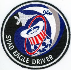 94th Fighter Squadron F-15 Pilot
