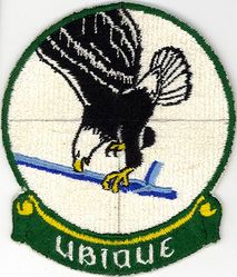 96th Air Refueling Squadron, Medium
Constituted as 6 Reconnaissance Squadron (Medium) on 20 Nov 1940. Activated on 15 Jan 1941. Redesignated as: 396 Bombardment Squadron (Medium) on 22 Apr 1942; 396 Bombardment Squadron, Medium, c. 9 May 1943. Inactivated on 27 Jan 1946. Consolidated (19 Sep 1985) with 96 Air Refueling Squadron, Medium, which was constituted on 6 Nov 1953. Activated on 18 Nov 1953. Redesignated as 96 Air Refueling Squadron, Heavy, on 8 Mar 1958. Discontinued on 1 Oct 1960. Organized on 15 Dec 1960. Discontinued, and inactivated, on 25 Jun 1965. Redesignated as 96 Air Refueling Squadron, and activated, on 1 Apr 1994. Inactivated on 31 Mar 2005. Activated on 23 Jul 2010.

Emblem approved on 19 Jun 1956; modified on 9 Dec 1994.

