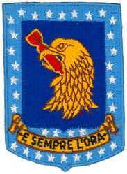 96th Bombardment Wing, Heavy
Official Translation: E SEMPRE L'ORA = It is Always the Hour
