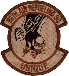 96th Air Refueling Squadron
Translation: UBIQUE = Everywhere
Keywords: desert