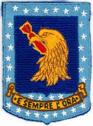 96th Bombardment Wing, Heavy
Official Translation: E SEMPRE L'ORA = It is Always the Hour
