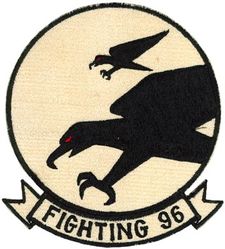 Fighter Squadron 96 (VF-96)
VF-96 Fighting Falcons   
Established as VF-791 on 20 Jul 1950: VF-142 on
1 Jun 1962; VF-96 1 Jun 1962-1 Dec 1975
McDonnell Douglas F-4B/J Phantom II
