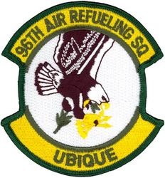 96th Air Refueling Squadron 
Translation: UBIQUE = Everywhere
