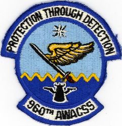 960th Airborne Warning and Control Support Squadron
