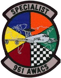 961st Airborne Warning and Control Squadron Specialist
