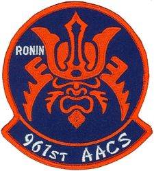 961st Airborne Air Control Squadron Morale
