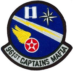 961st Airborne Air Control Squadron Captain's Mafia
